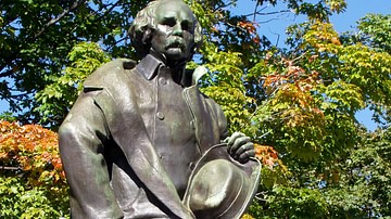 Statue of Nathaniel Hawthorne