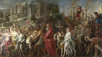 A Roman Triumph by Rubens