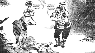 Nazi-Soviet Pact Cartoon