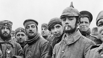 British & German Troops, Christmas Truce.