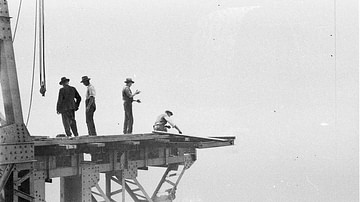 Riggers on the Sydney Harbour Bridge