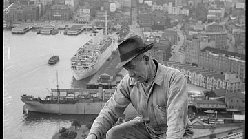 Painting the Sydney Harbour Bridge