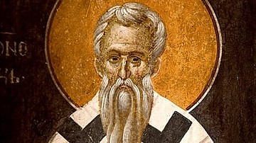 Fresco of Ignatius of Antioch