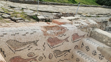 Cold Water Pool, Roman Baths at Milreu, Portugal