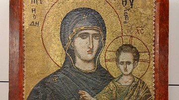 Mosaic Icon of the Virgin Hodegetria