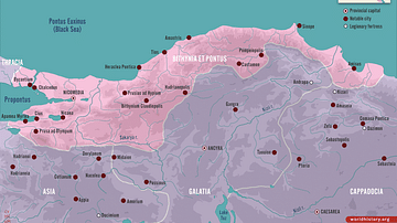 Roman Province Bithynia et Pontus c. 200 CE