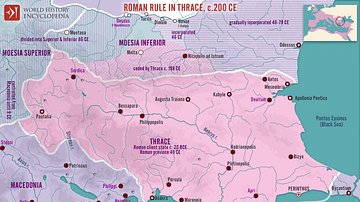 Roman Rule in Thrace, c. 200 CE