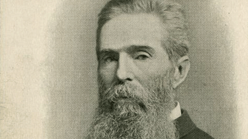 Portrait Postcard of Herman Melville