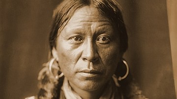 Portrait of a Jicarilla-Apache Man