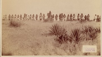 Geronimo and His Warriors, 1886