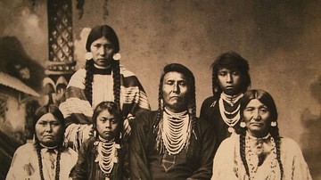 Chief Joseph and Family c. 1880