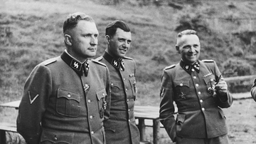 Baer, Mengele & Höss, 1944