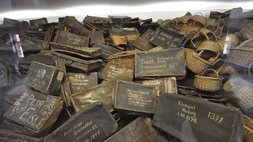 Luggage of Auschwitz Victims