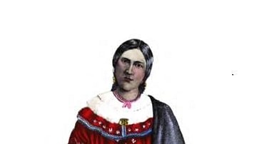 Seneca Woman in Traditional Dress