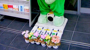 Kappa in front of a Store in Tokyo