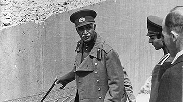 Reza Shah in Persepolis