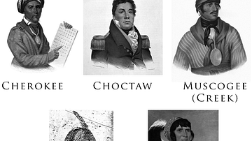 Representatives of the Five Civilized Tribes