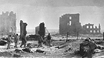 Centre of Stalingrad After Liberation, 1943