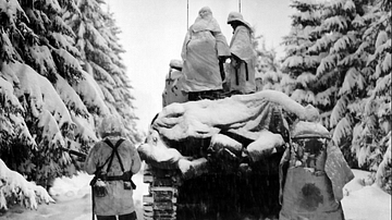 US Troops in Snow, Battle of the Bulge