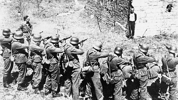 French Resistance Fighter Execution