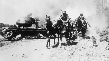 German Troops on Horseback,  Operation Barbarossa