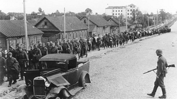 Soviet Prisoners, Minsk, 1941