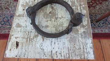 Slave Shackle, 1811, New Orleans, USA