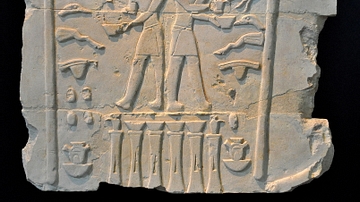 Offering Scene from the Tomb of Akhethetep