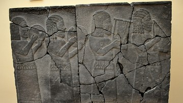 Hittite Relief of Musicians