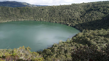 Lake Guatavita, Colombia