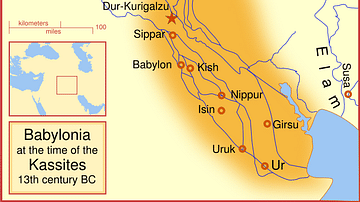 sumer civilization map