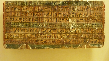 Portion of an Ancient Egyptian Stela