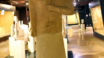 Statue of a Woman from Cyprus