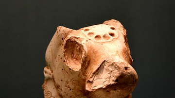 Urartian Stone Bull's Head