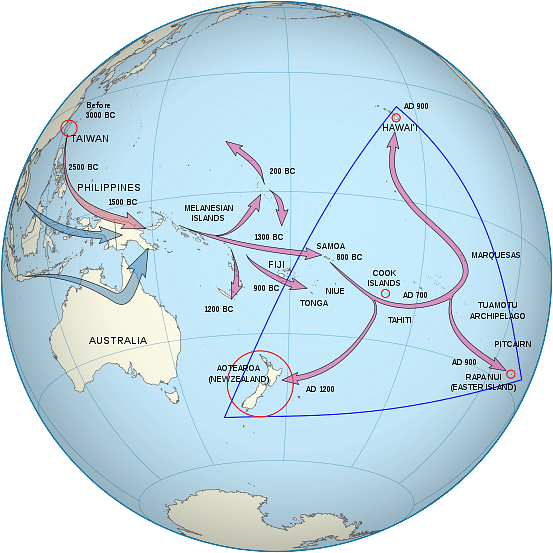 polynesian map