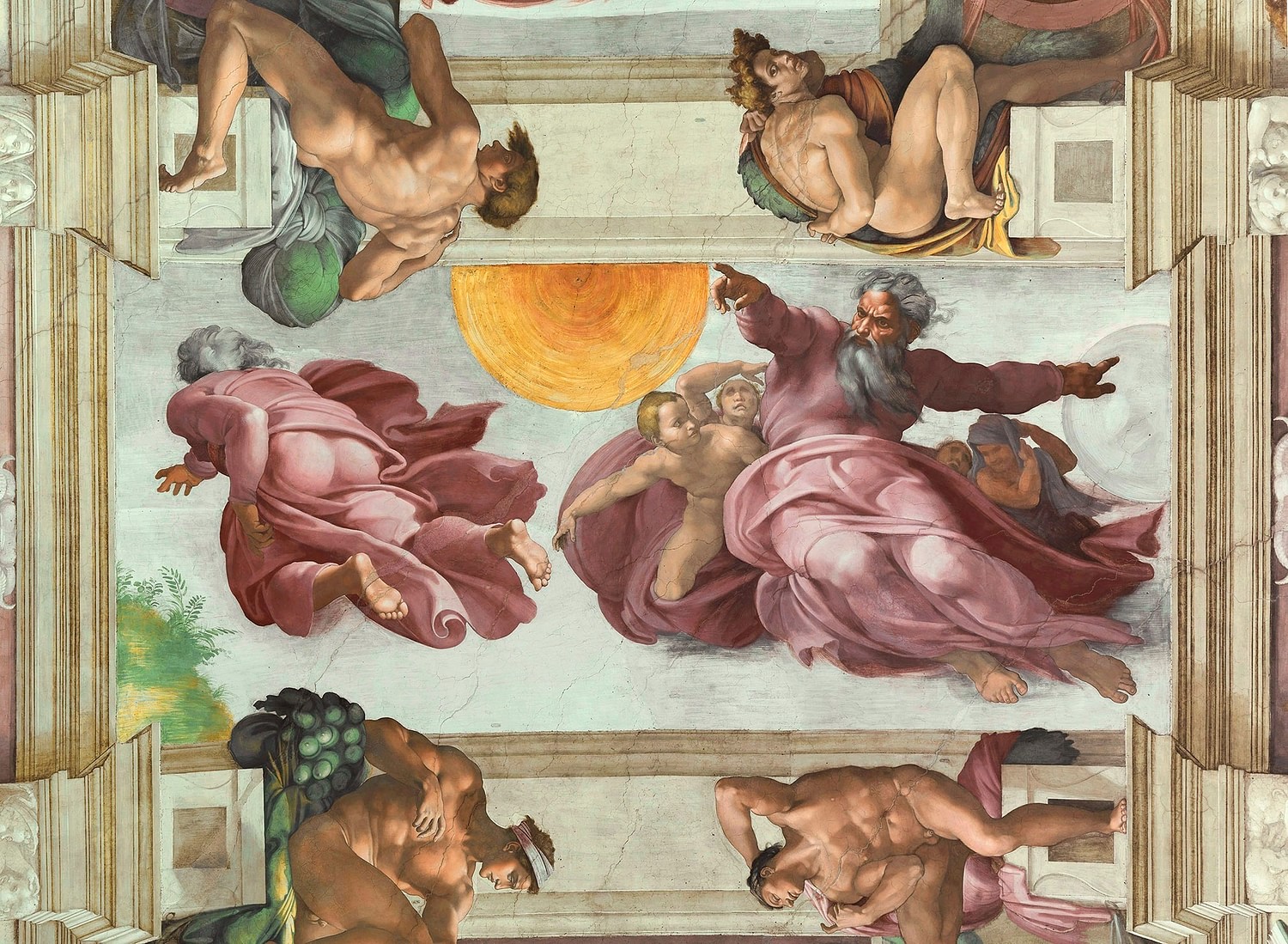 god on the sistine chapel