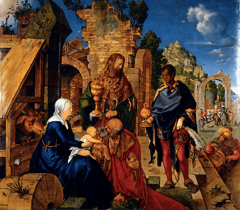 Adoration of the Magi from Seven Scenes from the Life of Christ, Austrian