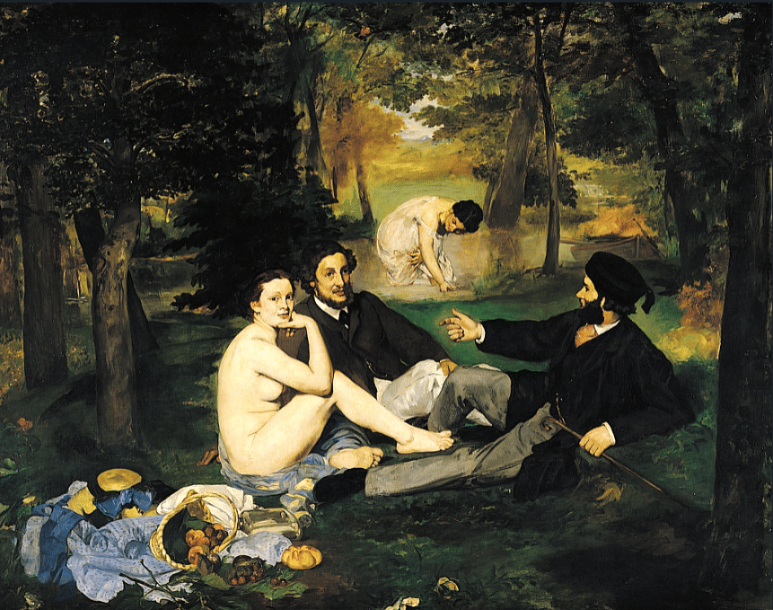 luncheon on the grass 1863