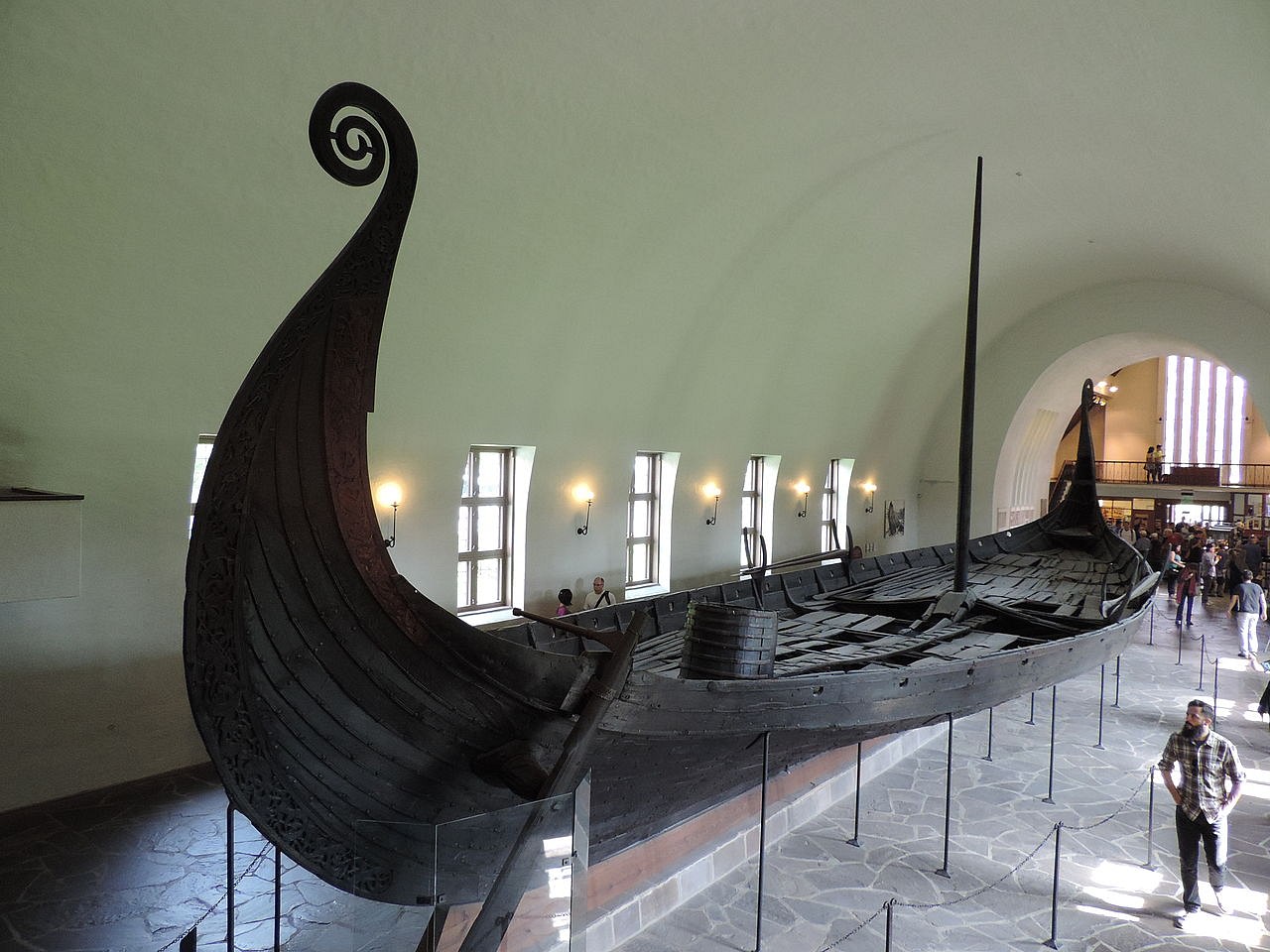Oseberg Ship Decoration - Detail (Illustration) - World History