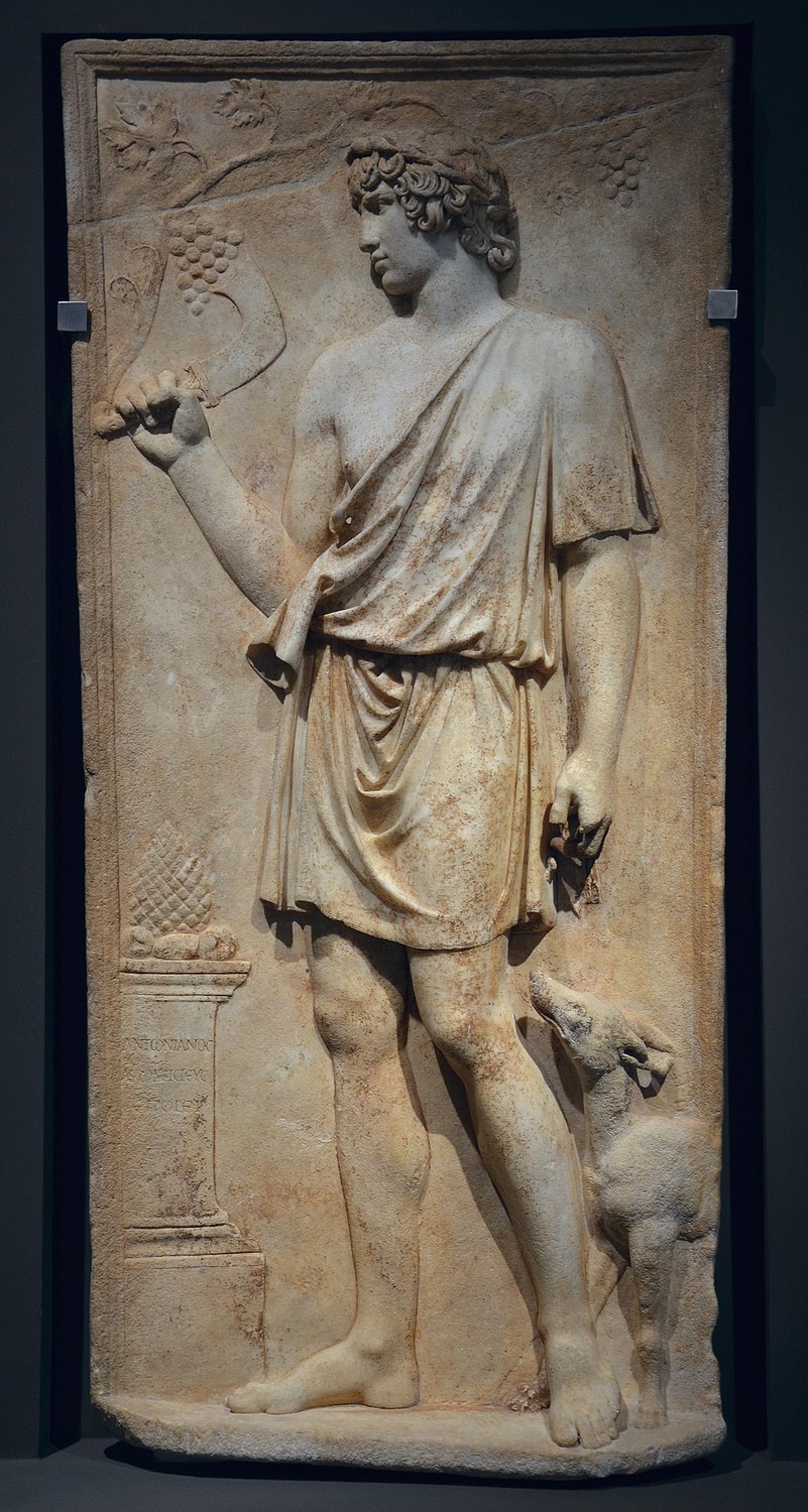 Antinous Silvanus Bas Wall Relief Sculpture Museum Copy selling Statue