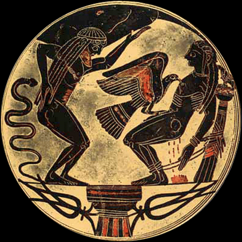 prometheus greek mythology art