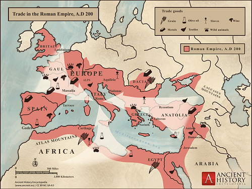 pax romana map