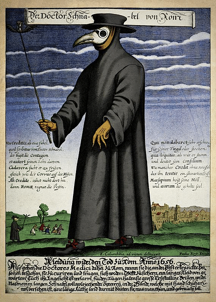 the black death plague doctor