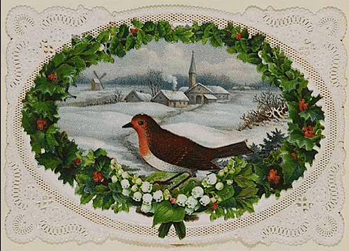 victorian era christmas cards