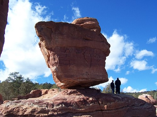 Balanced Rock, Colorado Springs, Colorado, USA