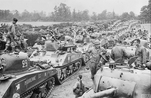 French Tank Units, Normandy