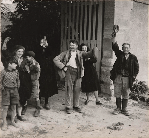 French Civilians, D-Day