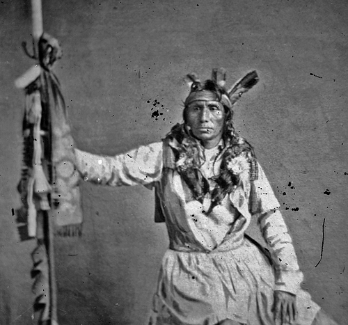 Dakota Sioux Chief Little Crow (by Julian Vannerson, Public Domain)