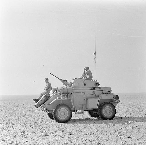 British Armoured Car, Western Desert