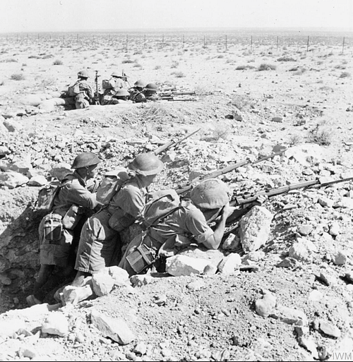 Australian Troops, Siege of Tobruk (by N. Smith - Imperial War Museums, CC BY-NC-SA)